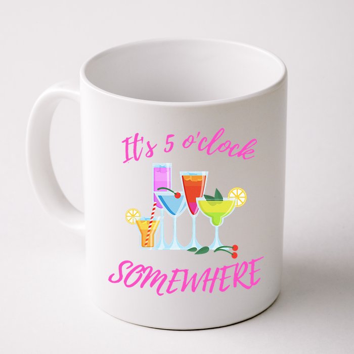 Its 5 O’clock Somewhere Hello Summer Beach Lover Summertime Mug