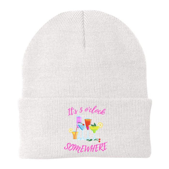 Its 5 O’clock Somewhere Hello Summer Beach Lover Summertime Beanie