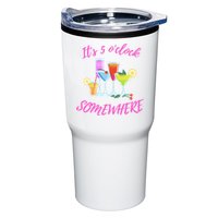 Its 5 O’clock Somewhere Hello Summer Beach Lover Summertime Tumbler