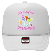 Its 5 O’clock Somewhere Hello Summer Beach Lover Summertime Hat
