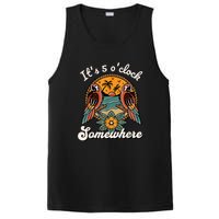 Its 5 O’clock Somewhere Parrot Summer Beach Sunset Drinking PosiCharge Competitor Tank