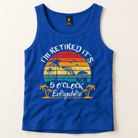 It's 5 O'Clock Everywhere I'm Retired Summer Retirement Tank Top