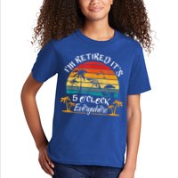 It's 5 O'Clock Everywhere I'm Retired Summer Retirement Kids T-Shirt