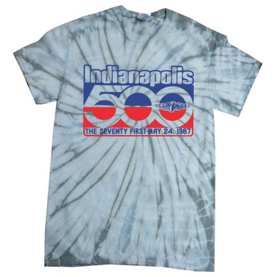 Indianapolis 500 The Seventy First May 24 1987 Tie-Dye T-Shirt