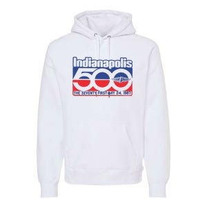 Indianapolis 500 The Seventy First May 24 1987 Premium Hoodie