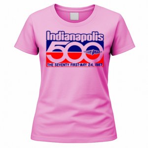 Indianapolis 500 The Seventy First May 24 1987 Women's T-Shirt