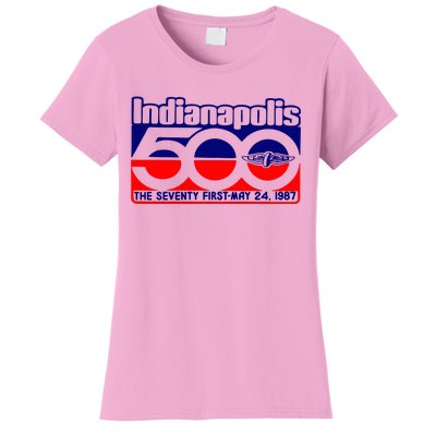 Indianapolis 500 The Seventy First May 24 1987 Women's T-Shirt