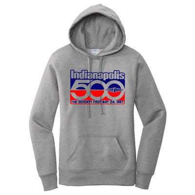 Indianapolis 500 The Seventy First May 24 1987 Women's Pullover Hoodie