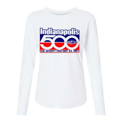 Indianapolis 500 The Seventy First May 24 1987 Womens Cotton Relaxed Long Sleeve T-Shirt