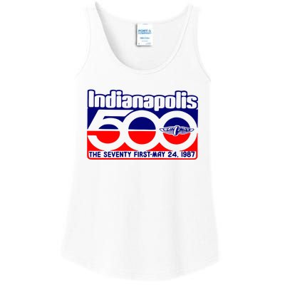 Indianapolis 500 The Seventy First May 24 1987 Ladies Essential Tank