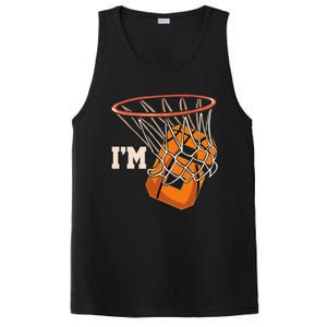 IM 6 Basketball Theme Birthday Party Celebration 6th PosiCharge Competitor Tank