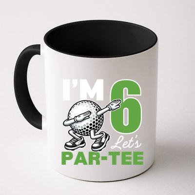 IM 6 LetS Par 6th Years Old Golf Party Birthday Gift Mug