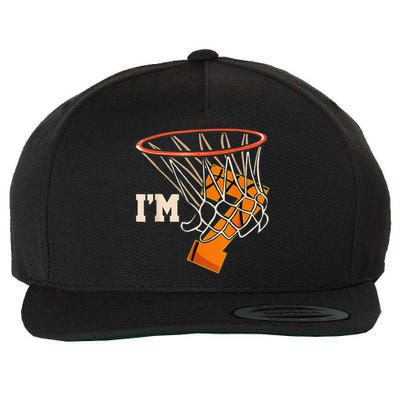 Im 7 Basketball Theme Birthday Party Celebration 7th Wool Snapback Cap