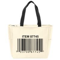 Item 87745 4.99 Rotisserie Chicken Sign Zip Tote Bag