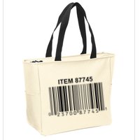 Item 87745 4.99 Rotisserie Chicken Sign Zip Tote Bag