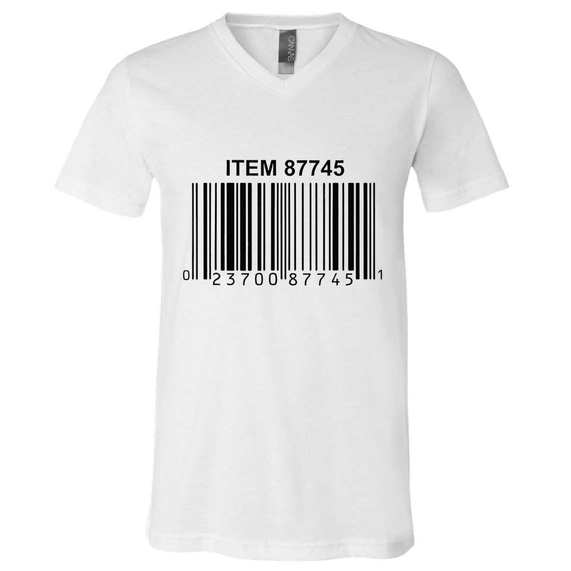 Item 87745 4.99 Rotisserie Chicken Sign V-Neck T-Shirt