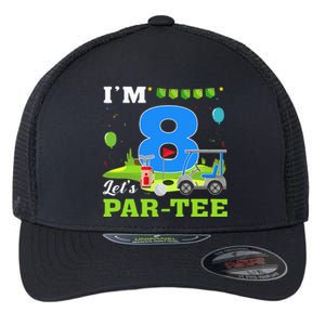 IM 8 LetS Par Birthday Golf 8th Party Sport Flexfit Unipanel Trucker Cap