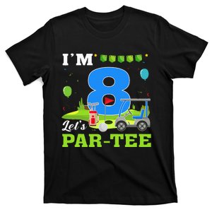 IM 8 LetS Par Birthday Golf 8th Party Sport T-Shirt