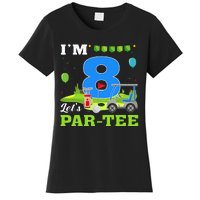 IM 8 LetS Par Birthday Golf 8th Party Sport Women's T-Shirt