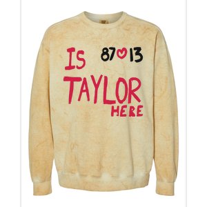 Is 87 Love 13 Colorblast Crewneck Sweatshirt