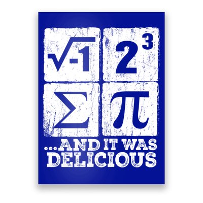 I 8 Sum Pi Meaningful Gift Funny I Ate Some Pie Meaningful Gift Pi Day Nerd Geek Poster