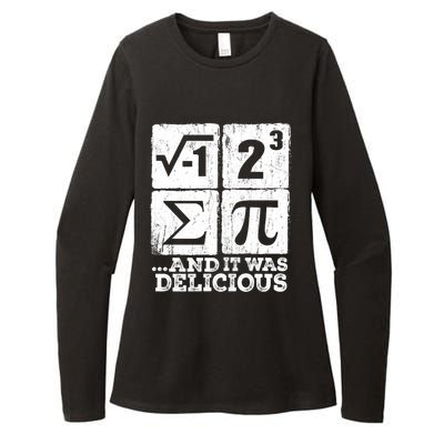 I 8 Sum Pi Funny I Ate Some Pie Pi Day Math Nerd Geek Womens CVC Long Sleeve Shirt