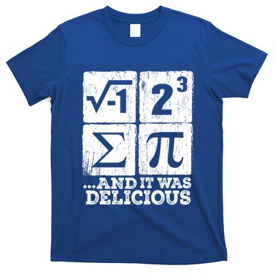 I 8 Sum Pi Funny I Ate Some Pie Pi Day Nerd Geek Math Pi Funny Gift T-Shirt