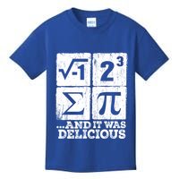 I 8 Sum Pi Funny I Ate Some Pie Pi Day Nerd Geek Math Pi Funny Gift Kids T-Shirt