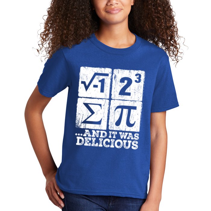 I 8 Sum Pi Funny I Ate Some Pie Pi Day Nerd Geek Math Pi Funny Gift Kids T-Shirt