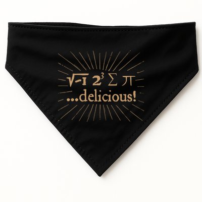 I 8 Sum Pi I Ate Some Pie And It Was Delicious Great Gift USA-Made Doggie Bandana