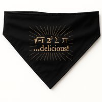 I 8 Sum Pi I Ate Some Pie And It Was Delicious Great Gift USA-Made Doggie Bandana