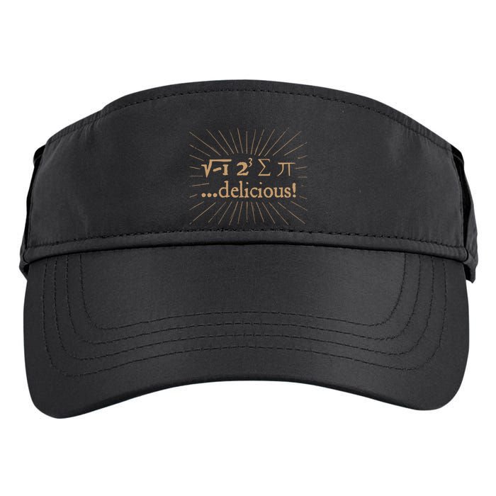 I 8 Sum Pi I Ate Some Pie And It Was Delicious Great Gift Adult Drive Performance Visor
