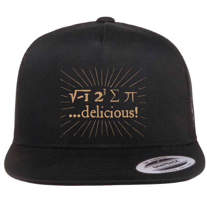 I 8 Sum Pi I Ate Some Pie And It Was Delicious Great Gift Flatbill Hat