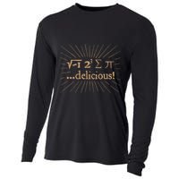I 8 Sum Pi I Ate Some Pie And It Was Delicious Great Gift Cooling Performance Long Sleeve Crew