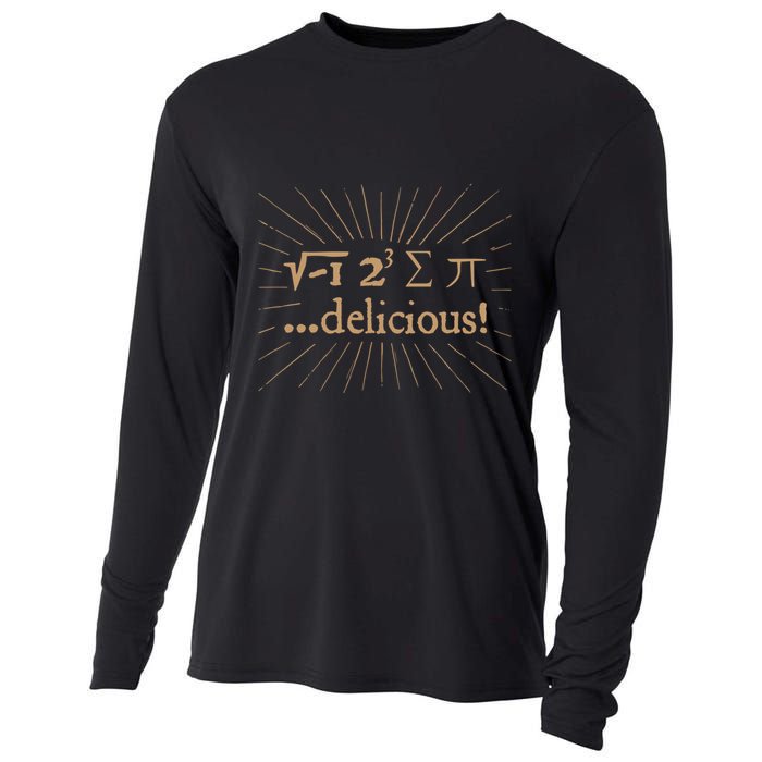 I 8 Sum Pi I Ate Some Pie And It Was Delicious Great Gift Cooling Performance Long Sleeve Crew