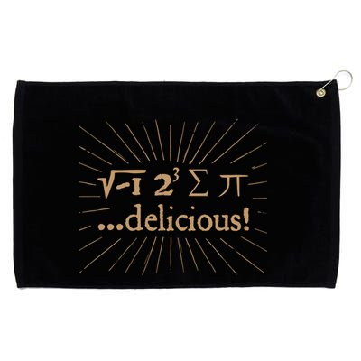 I 8 Sum Pi I Ate Some Pie And It Was Delicious Great Gift Grommeted Golf Towel