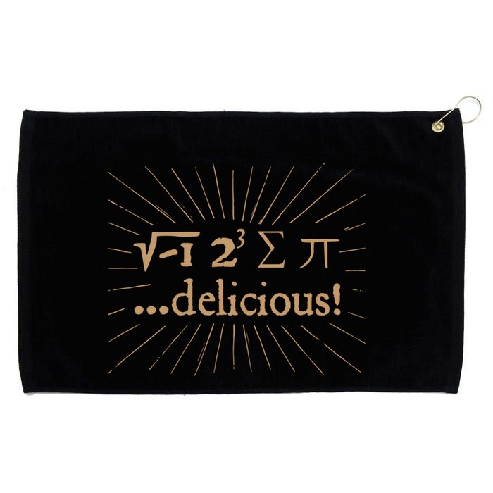 I 8 Sum Pi I Ate Some Pie And It Was Delicious Great Gift Grommeted Golf Towel