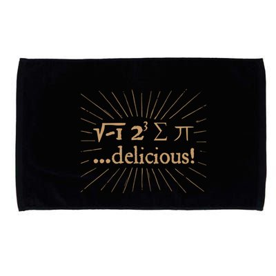 I 8 Sum Pi I Ate Some Pie And It Was Delicious Great Gift Microfiber Hand Towel