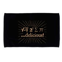 I 8 Sum Pi I Ate Some Pie And It Was Delicious Great Gift Microfiber Hand Towel