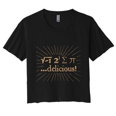 I 8 Sum Pi I Ate Some Pie And It Was Delicious Great Gift Crop Top