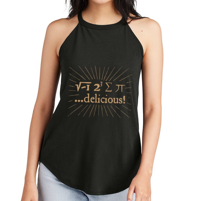 I 8 Sum Pi I Ate Some Pie And It Was Delicious Great Gift Women's Perfect Tri Rocker Tank