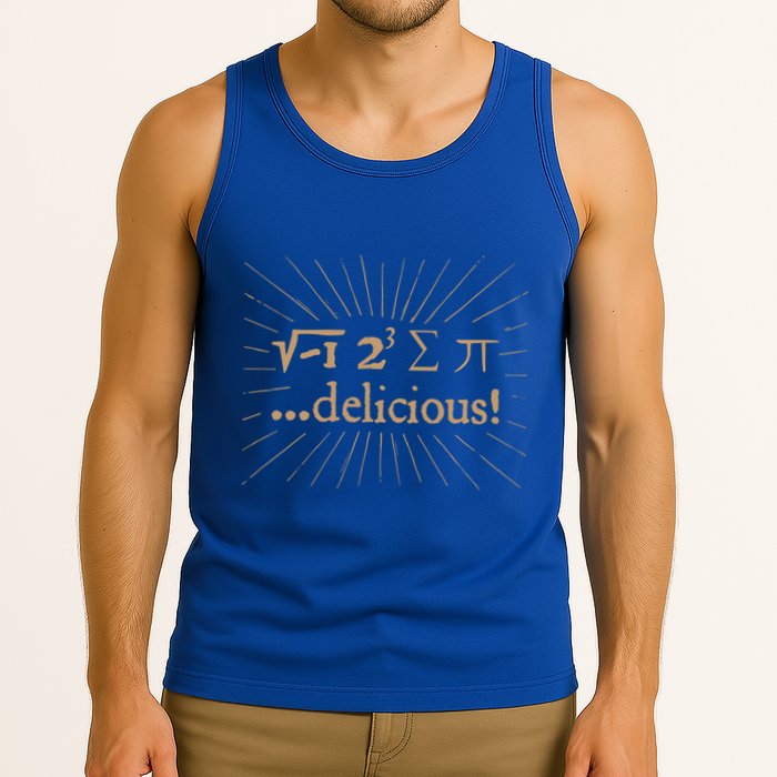 I 8 Sum Pi I Ate Some Pie And It Was Delicious Great Gift Tank Top