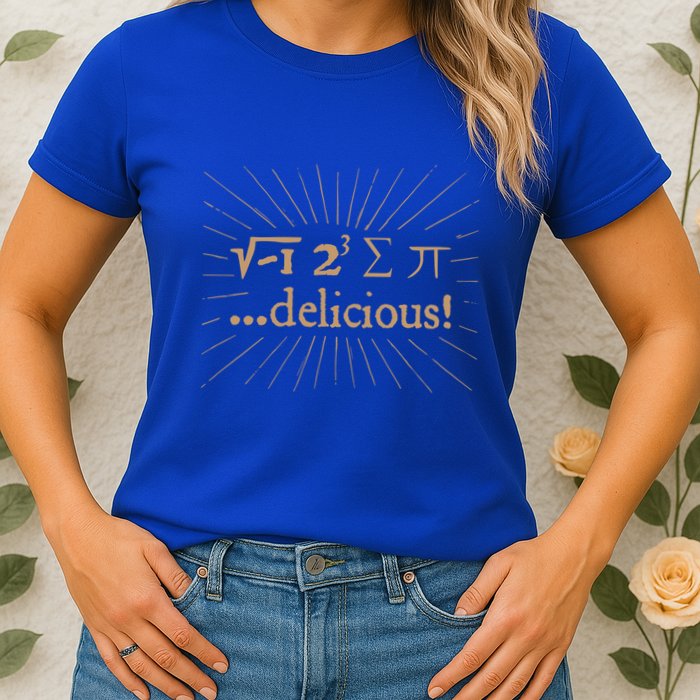 I 8 Sum Pi I Ate Some Pie And It Was Delicious Great Gift Womens T-Shirt
