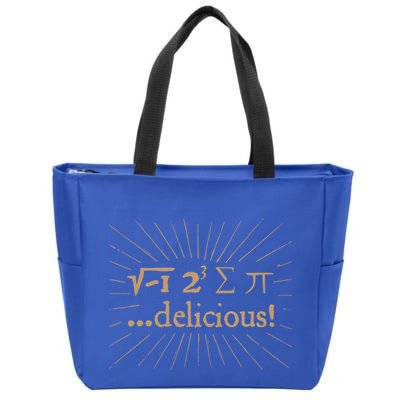 I 8 Sum Pi I Ate Some Pie And It Was Delicious Great Gift Zip Tote Bag