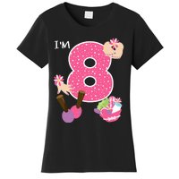 Im 8 Spa Party Birthday Girl Nail Polish Makeup Birthday Women's T-Shirt