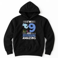 I'm 9 And Axolotly Amazing 9th Birthday Axolotl  Hoodie
