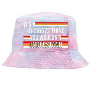 IT'S A 18436572 THING YOU WOULDN'T UNDERSTAND FUNNY V8 Tie-Dyed Bucket Hat