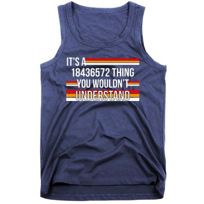 IT'S A 18436572 THING YOU WOULDN'T UNDERSTAND FUNNY V8 Tank Top