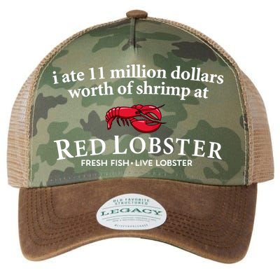 I Ate 11 Million Dollars Worth Of Shrimp From Red Lobster Legacy Tie Dye Trucker Hat