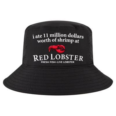 I Ate 11 Million Dollars Worth Of Shrimp From Red Lobster Cool Comfort Performance Bucket Hat